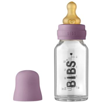 BIBS Baby Glass Bottle 110 ml kojenecká láhev Mauve 110 ml