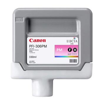 CANON PFI-306 - originální cartridge, foto purpurová, 330ml