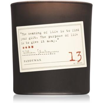 Paddywax Library William Shakespeare vonná svíčka 184 g