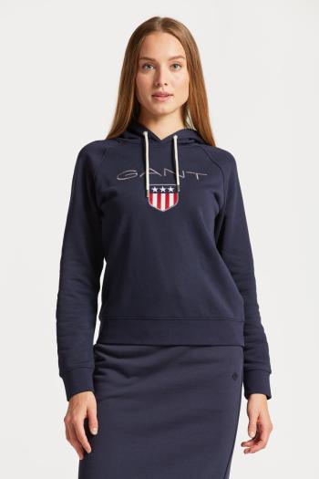 MIKINA GANT GANT SHIELD SWEAT HOODIE modrá XS