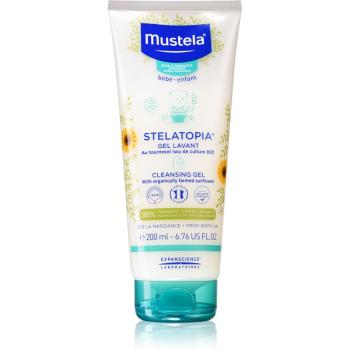 Mustela Bébé zklidňující čisticí gel pro atopickou pokožku 200 ml