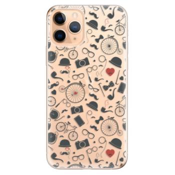 Odolné silikonové pouzdro iSaprio - Vintage Pattern 01 - black - iPhone 11 Pro