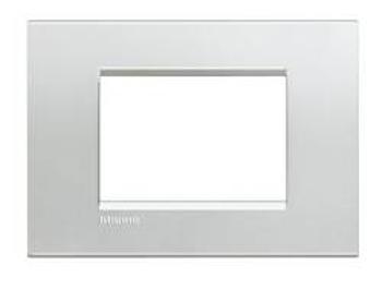 Legrand rám Living&Light stříbrná LNA4803AG