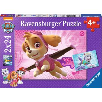 Ravensburger puzzle Tlapková Patrola 2 x 24 dílků