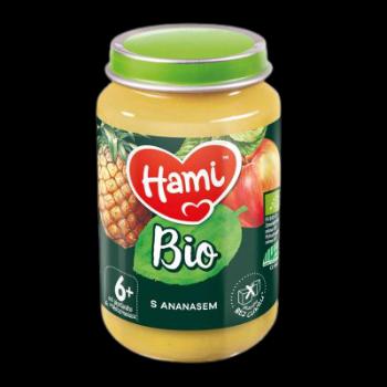 Hami BIO ovocný příkrm S Ananasem, 6+ 190 g