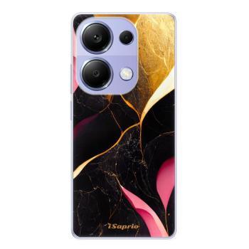 Odolné silikonové pouzdro iSaprio - Gold Pink Marble - Xiaomi Redmi Note 13 Pro