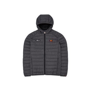 ELLESSE LOMBARDY PADDED JACKET Pánská prošívaná bunda, tmavě šedá, velikost M