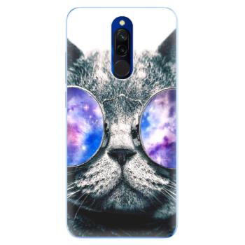 Odolné silikonové pouzdro iSaprio - Galaxy Cat - Xiaomi Redmi 8