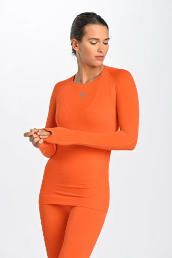Nessi Sportswear Prodyšné Tričko Ultra s dlouhým rukávem BLD-30 Orange Velikost: XS/S