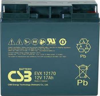 Olověný akumulátor CSB Battery EVX 12170 EVX12170, 17 Ah, 12 V