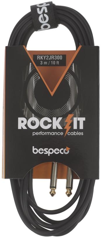 Bespeco ROCKIT Interlink Cable 2x RCA - 2x Jack Mono 3 m