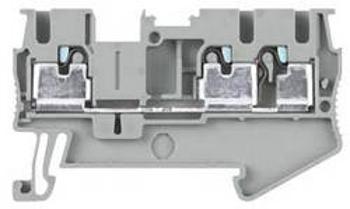 Průchodková svorka zásuvná svorka Siemens 8WH60030AF00, 5.2 mm, šedá, 50 ks