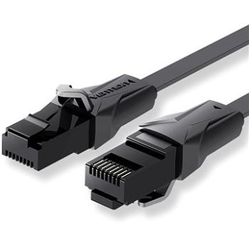 Vention Flat Cat.6 UTP Patch Cable 30m Black (IBABT)