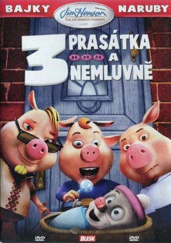 Bajky naruby: 3 prasátka a nemluvně (DVD) (papírový obal)