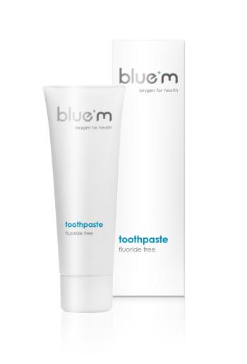 BlueM Zubní pasta bez fluoridu 75 ml