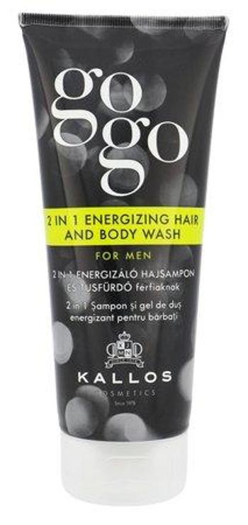Kallos Posilující sprchový gel 2 v 1 pro muže GoGo (2-In-1 Energizing Hair And Body Wash For Men) 200 ml