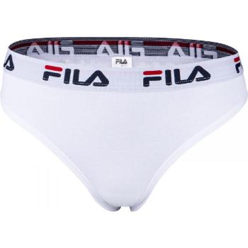 Fila WOMAN STRING Dámské kalhotky, bílá, velikost XS