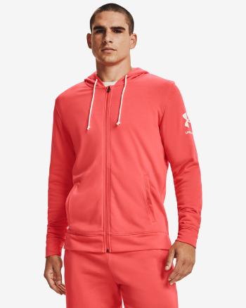 Under Armour Rival Terry Full Zip Mikina Červená