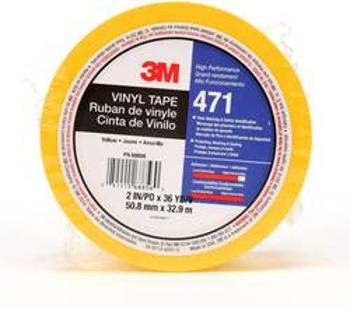 PVC tape 3M 471IW-G50-D, (d x š) 33 m x 50 mm, žlutá, 1 ks