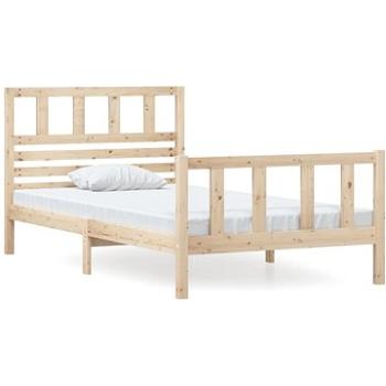 Rám postele masivní dřevo 100 × 200 cm, 3101143 (3101143)