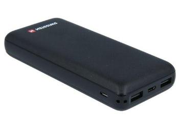 Swissten Black Core Power Bank 20000 Mah