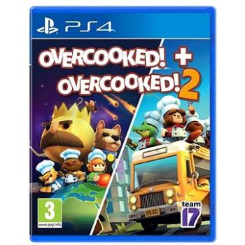 Overcooked! + Overcooked! 2 - Double Pack - PS4 (5056208805843)