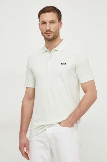 Polo tričko Calvin Klein oranžová barva, K10K111196