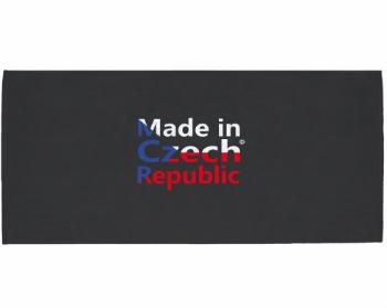 Celopotištěný sportovní ručník Made in Czech Republic