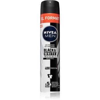 Nivea Men Black & White Invisible Original antiperspirant ve spreji pro muže 200 ml