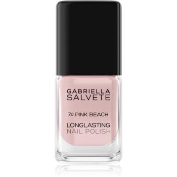 Gabriella Salvete Longlasting Enamel dlouhotrvající lak na nehty s vysokým leskem odstín 74 Pink Beach 11 ml