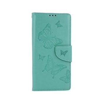 TopQ Pouzdro Xiaomi Redmi 9A knížkové Butterfly zelené 53942 (Sun-53942)