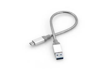 VERBATIM kabel USB-C to USB-A Sync & Charge Cable USB 3.1 GEN 2 30cm (Silver)