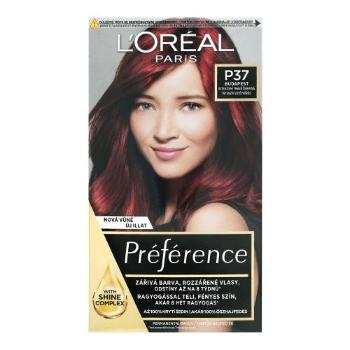 L'Oréal Paris Préférence Féria 60 ml barva na vlasy pro ženy P37 Pure Plum na všechny typy vlasů