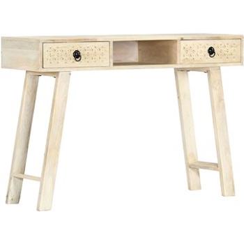 Konzolový stolek 110x35x76 cm masivní mangovníkové dřevo (282870)