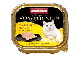 ANIMONDA cat paštika  KASTROVANÁ kočka 100g - Krůta/sýr