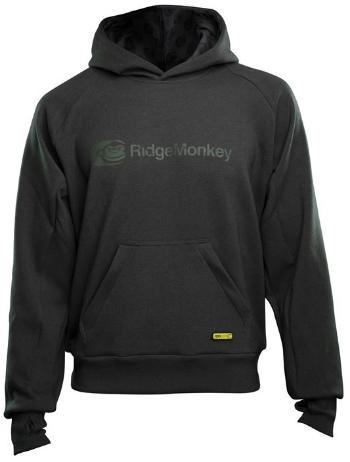 Ridgemonkey mikina apearel dropback microflex hoody grey - l