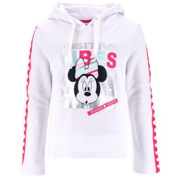 Dívčí mikina DISNEY MINNIE POSITIVE VIBES bílá Velikost: 116