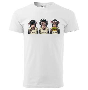 Tričko Like a monkey (Velikost: 2XL, Typ: pro muže)