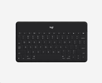 Logitech Bluetooth Keyboard Folio Keys-To-Go, UK - International, Black, Apple