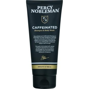 Percy Nobleman Caffeinated kofeinový šampon pro muže na tělo a vlasy 200 ml