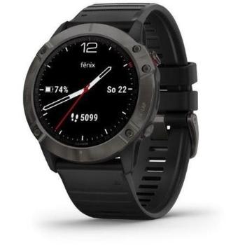 Garmin Fenix 6 Pro Sapphire šedé/černý řemínek