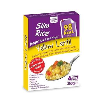 Hotové jídlo Slim Rice Yellow Lentil 250 g - Slim Pasta