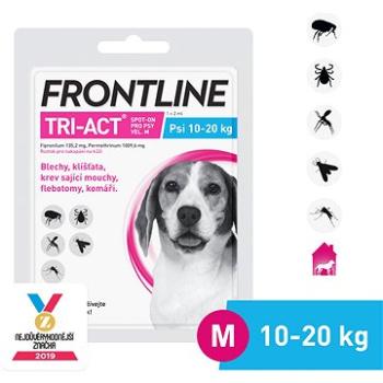 Frontline Tri-act spot-on pro psy M (10 - 20 kg) 1 × 2 ml (3661103047995)