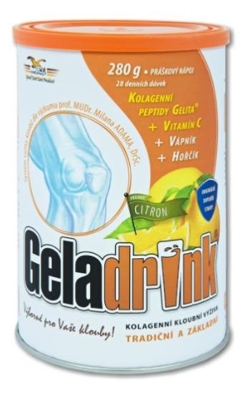 Geladrink Prášek citrón 280 g