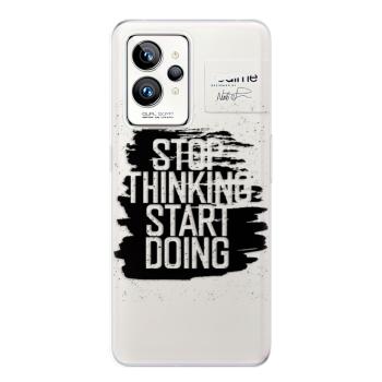 Odolné silikonové pouzdro iSaprio - Start Doing - black - Realme GT 2 Pro