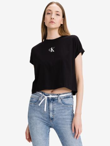 Calvin Klein Jeans Crop top Černá