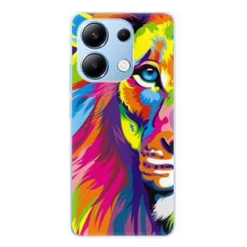 Odolné silikonové pouzdro iSaprio - Rainbow Lion - Xiaomi Redmi Note 13