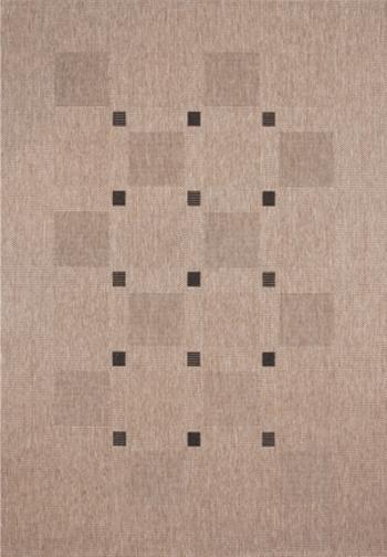 Devos koberce Kusový koberec FLOORLUX Silver/Black 20079 - 240x330 cm Béžová