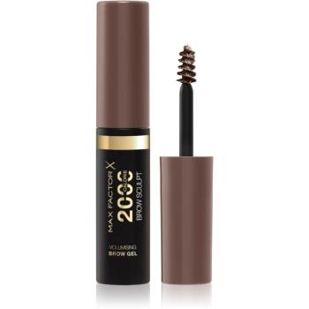 Max Factor 2000 Calorie Brow Sculpt gel na obočí odstín 002 Soft Brown 4,5 ml