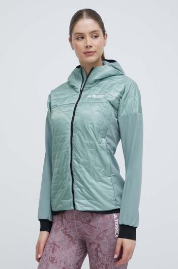 Sportovní bunda adidas TERREX Xperior Varilite Hybrid PrimaLoft zelená barva, IP1469